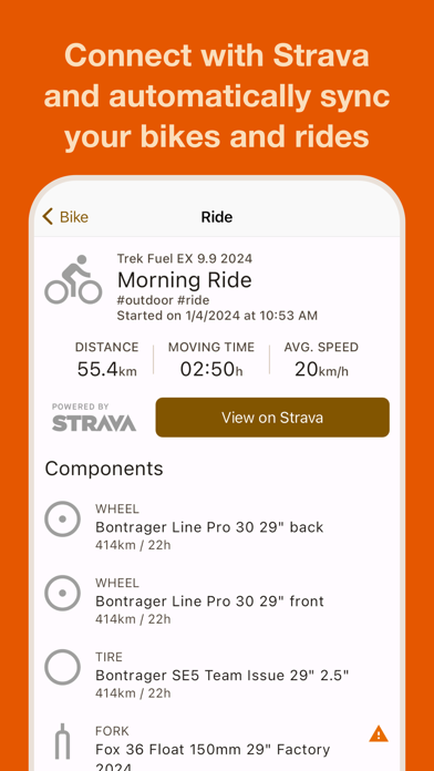 ProBikeGarage: Bicycle tracker screenshot 1
