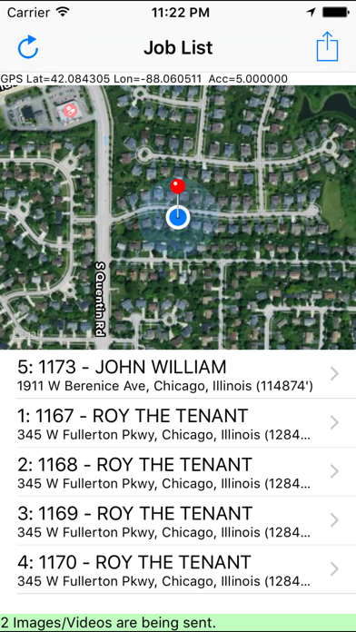 Process Server Mobile screenshot 1