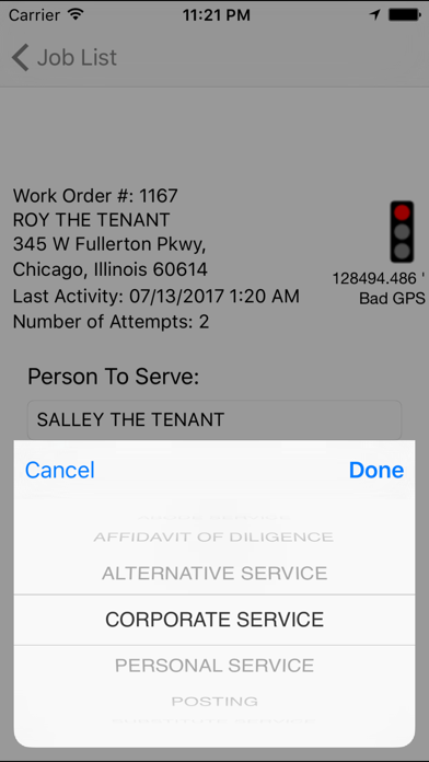 Process Server Mobile screenshot 3