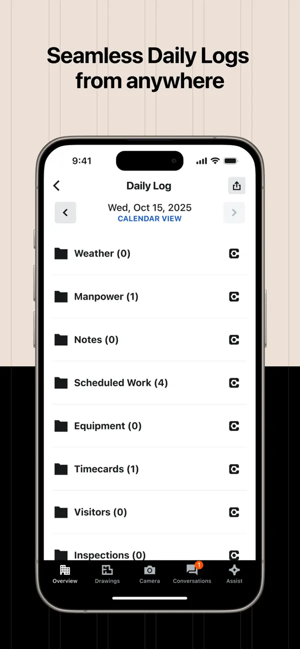 Procore screenshot 4