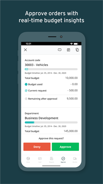 Procurify screenshot 2