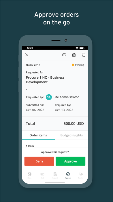 Procurify screenshot 3
