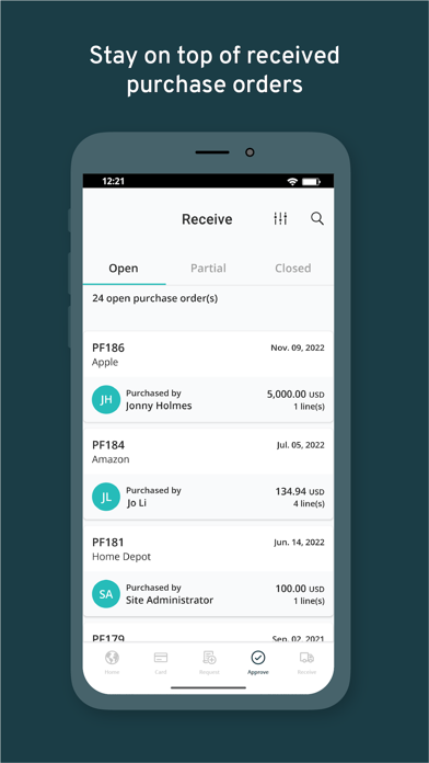 Procurify screenshot 1