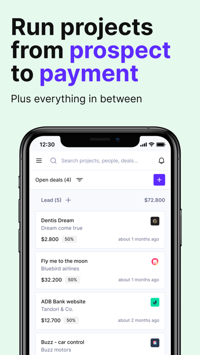 Productive.io Agency Software screenshot 1