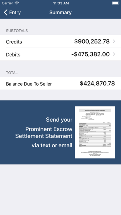 ProEscrow screenshot 1