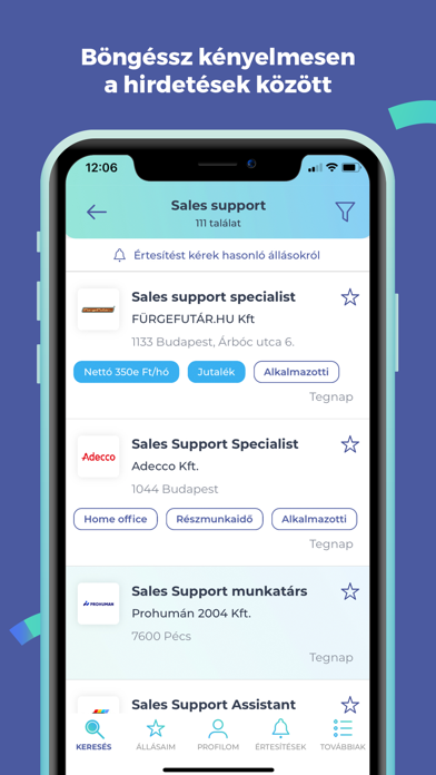 Profession.hu: Fast Job Search screenshot 4
