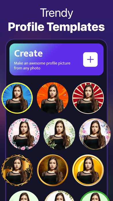Profile AI: PFP Maker Borders screenshot 3