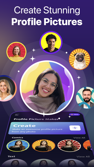Profile AI: PFP Maker Borders screenshot 6