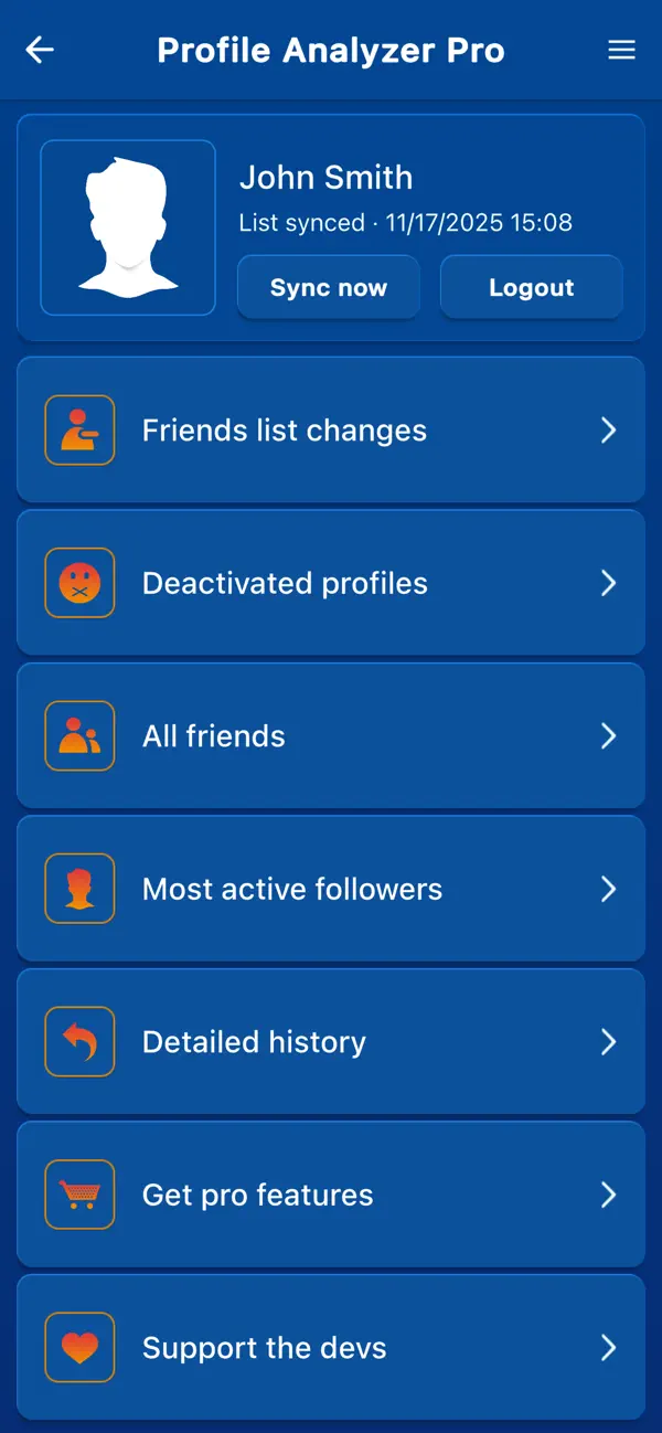 Profile Analyzer: View Stats+ screenshot 6