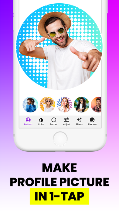 Profile Picture Maker & Editor screenshot 1