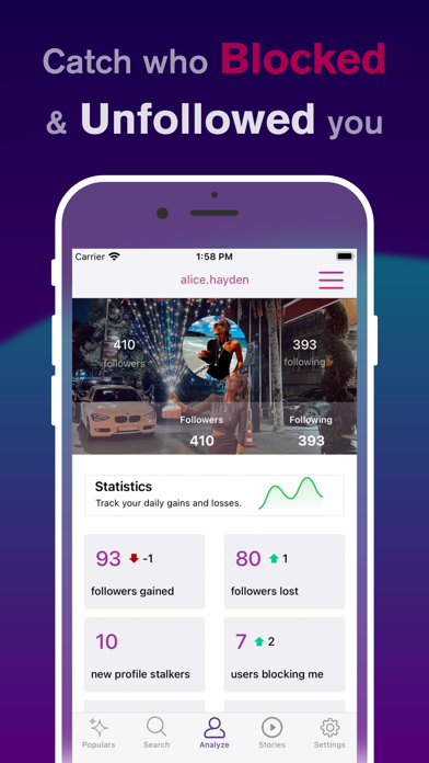 Profile Reports Tracker screenshot 9