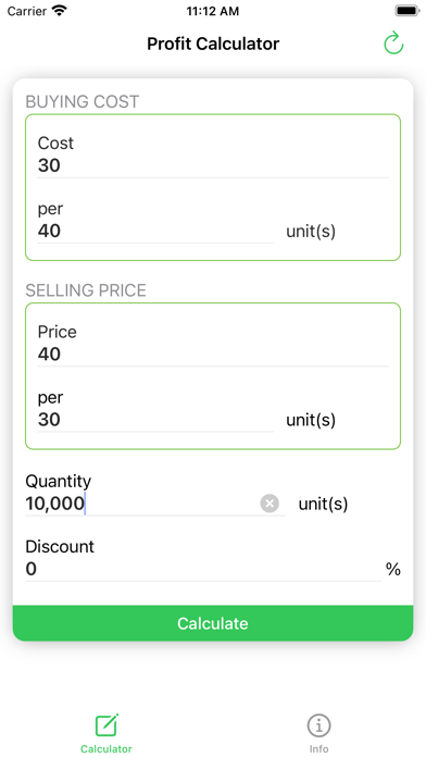 Profit Calculator, Revenue screenshot 3