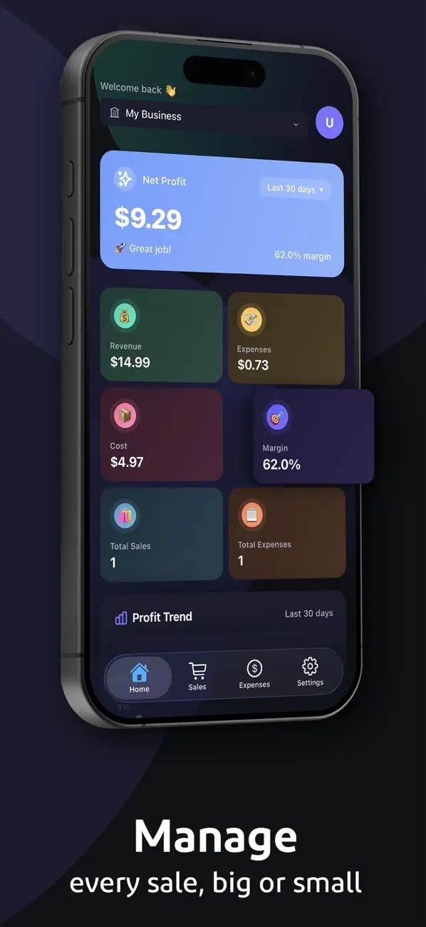 Profit Tracker - Made Simple screenshot 4