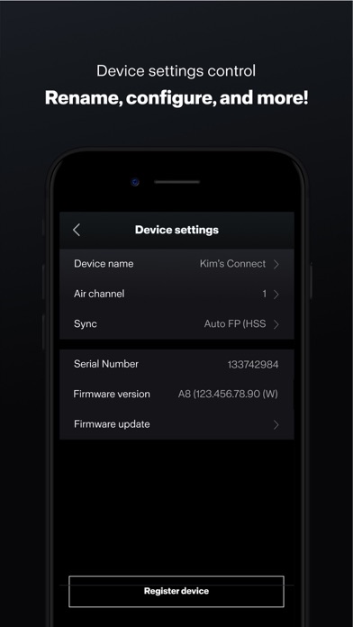 Profoto Control screenshot 2