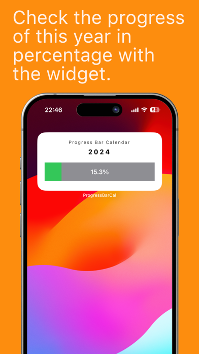 Progress Bar Calendar screenshot 3