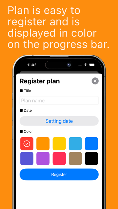 Progress Bar Calendar screenshot 1