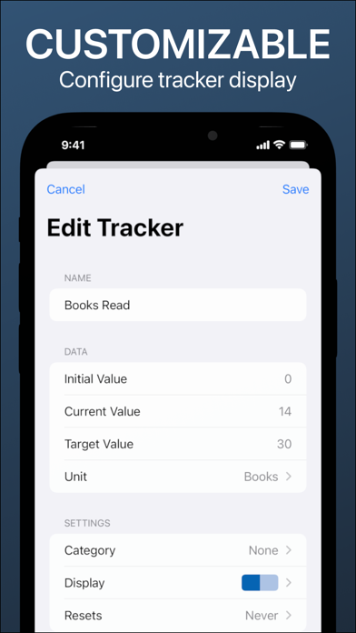 Progress - Goal Tracker screenshot 1