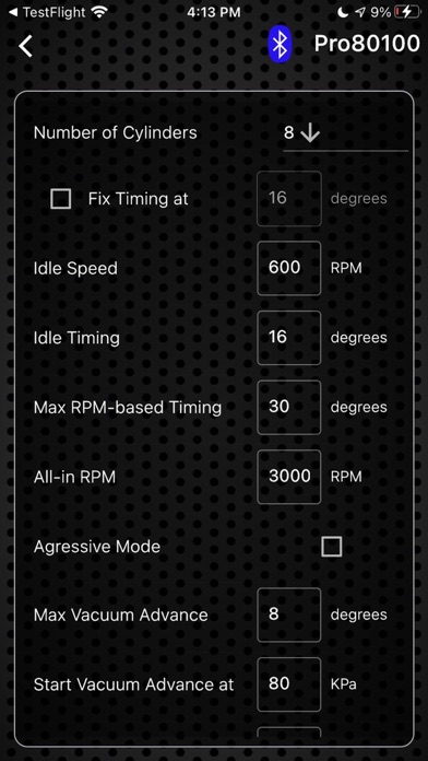 Progression Ignition Tuner v2 screenshot 1