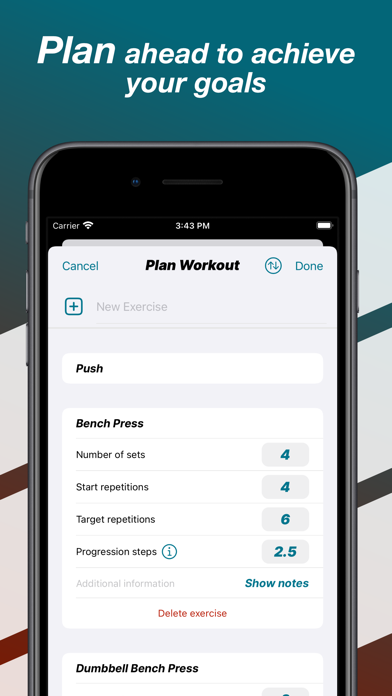 Progression Workout Tracker screenshot 3