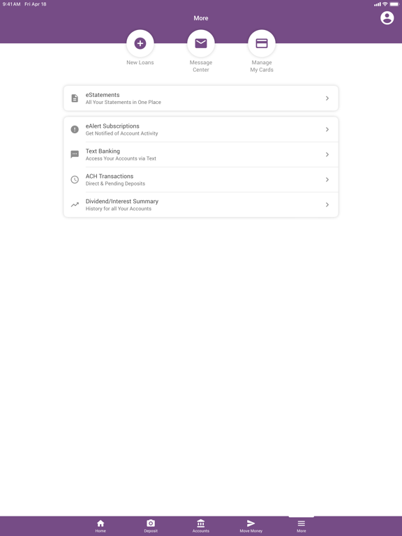 Progressions Credit Union screenshot 2