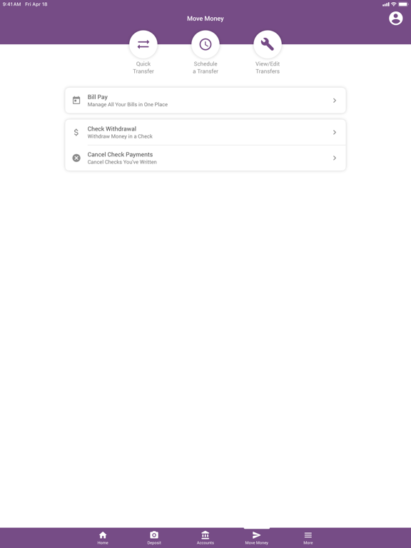 Progressions Credit Union screenshot 1