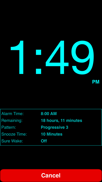 Progressive Alarm Clock screenshot 4