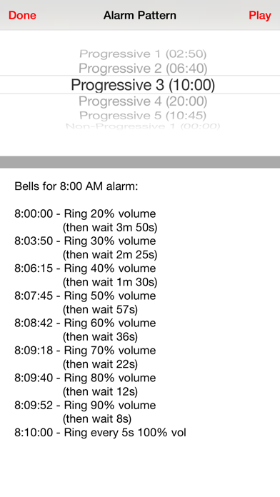 Progressive Alarm Clock screenshot 3