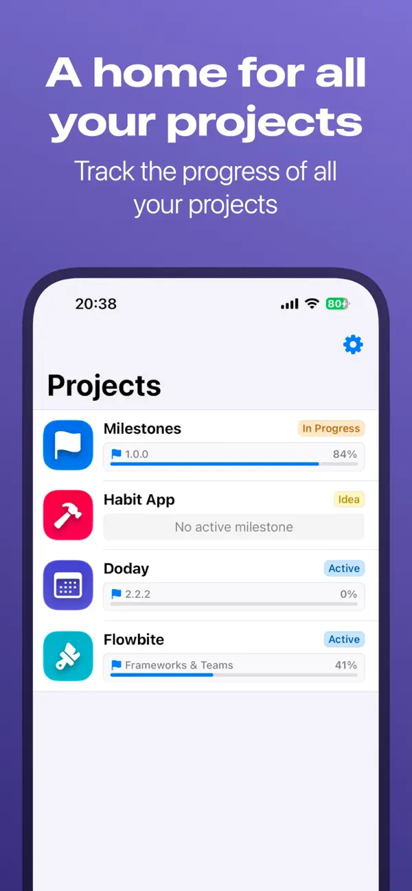 Project Planner: Milestones screenshot 6