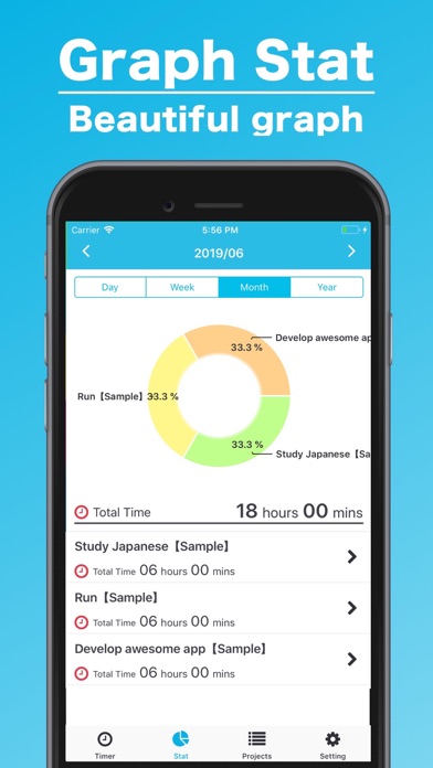 Project Timer ~ Count works screenshot 4