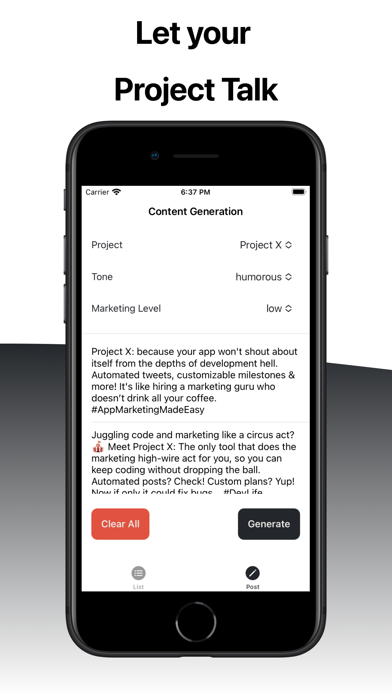 Project X: Build In Public screenshot 3