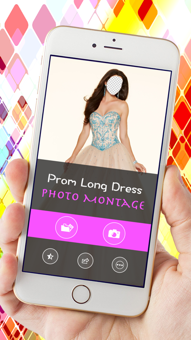 Prom Long Dress Photo Montage screenshot 1