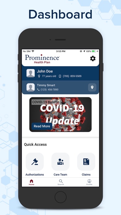 Prominence Member Portal screenshot 3