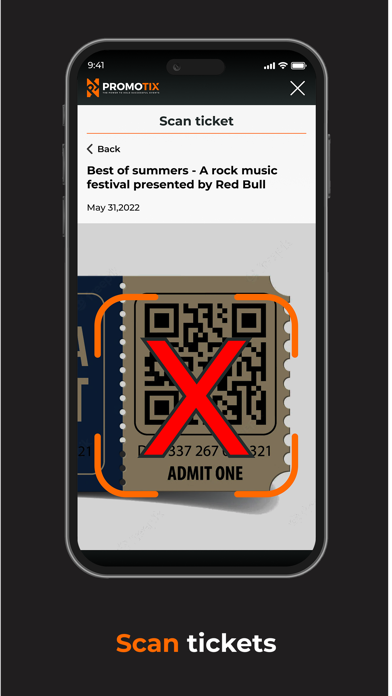 PromoTix Organizer screenshot 1