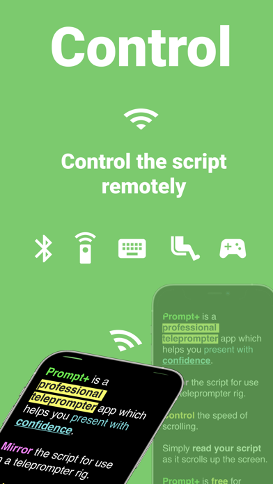 Prompt+ Teleprompter screenshot 1