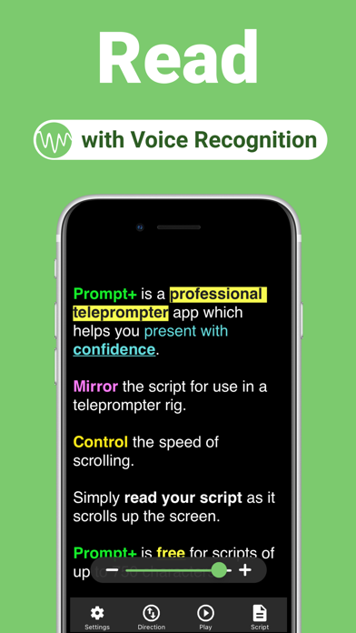 Prompt+ Teleprompter screenshot 4