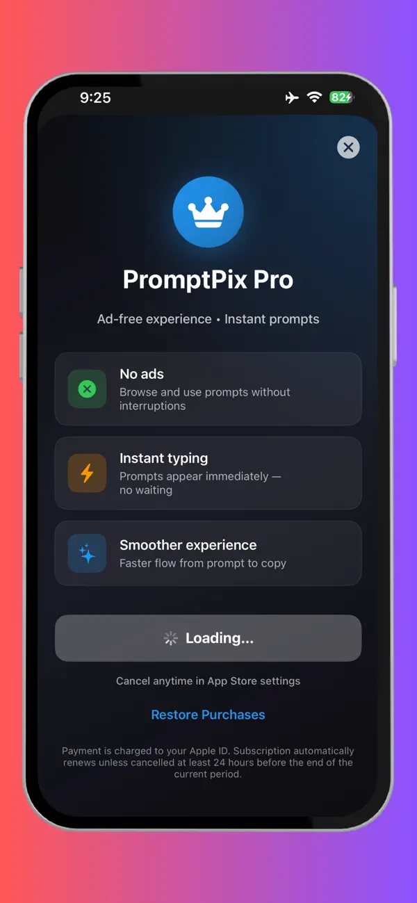 PromptPix -AI Prompt Generator screenshot 6