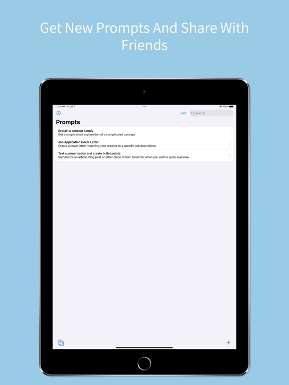 Prompts by E-String screenshot 1