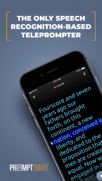 PromptSmart Lite Teleprompter screenshot 4