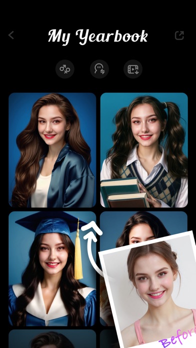 Prookie: Hair AI Hairstyle app screenshot 3