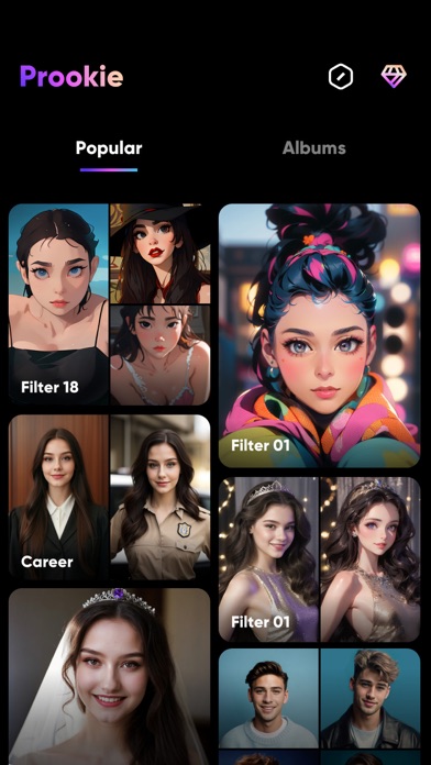 Prookie: Hair AI Hairstyle app screenshot 4