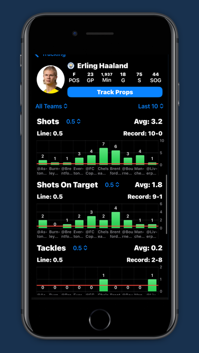 Prop Trackr - Player Props screenshot 4