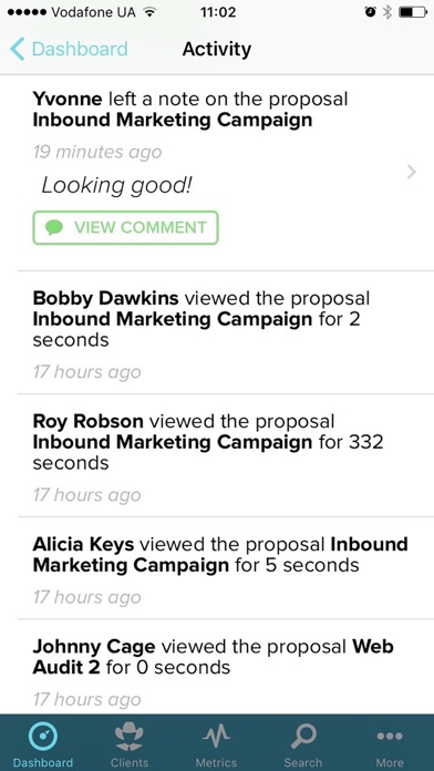 Proposify screenshot 3