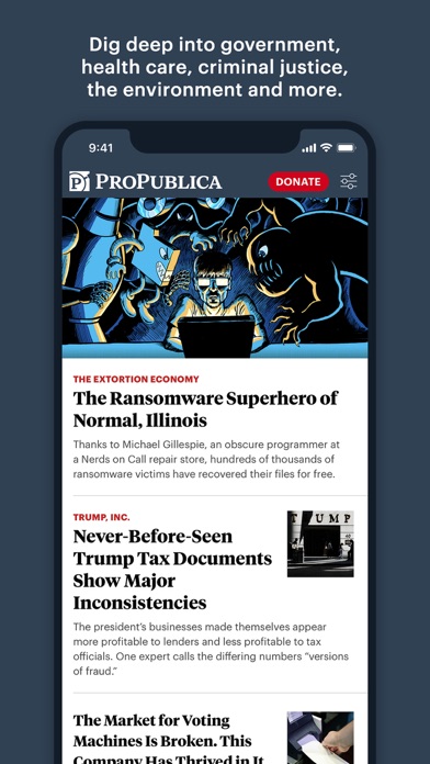 ProPublica screenshot 3