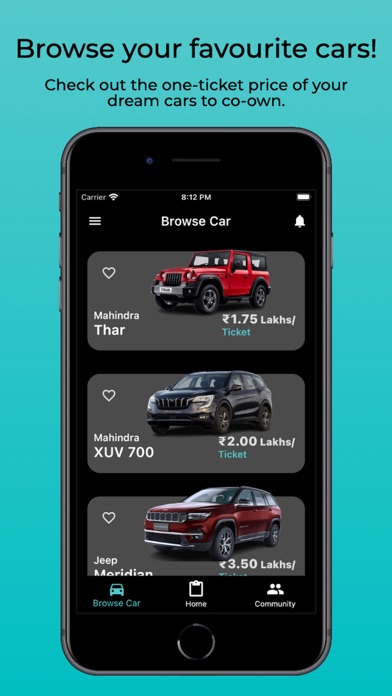 Prorata: Co-Own Your Dream Car screenshot 4