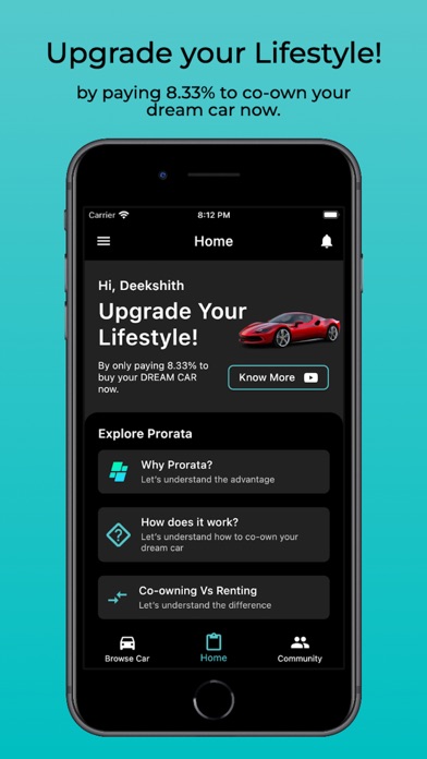 Prorata: Co-Own Your Dream Car screenshot 5