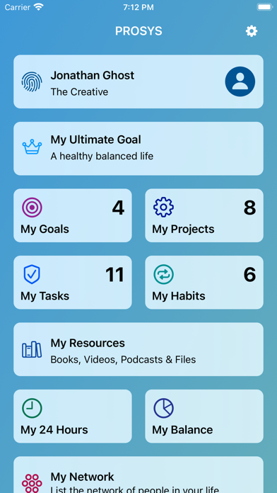 PROSYS - Life Management Tool screenshot 4