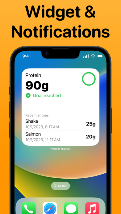 Protein Tracker. screenshot 3