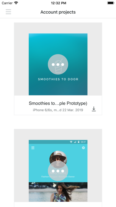 Proto.io screenshot 4