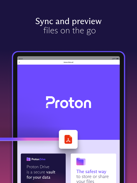 Proton Drive: Cloud Storage screenshot 1