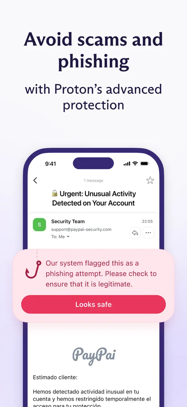 Proton Mail - Encrypted Email screenshot 3